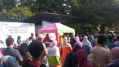 Daging Sapi Rp85 Ribu per Kg Diburu Pembeli