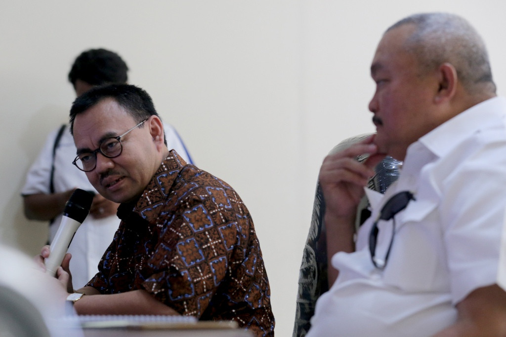 Menteri ESDM Sudirman Said (ANTARA FOTO/Nova Wahyudi)
