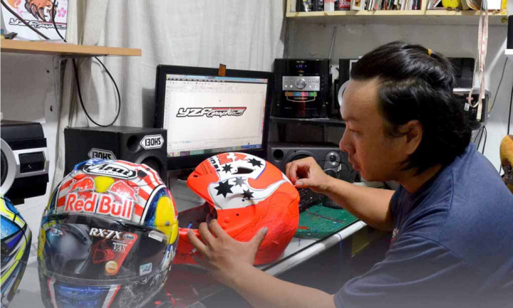 Cargloss Proriders Apresiasi Karya Desainer Lokal