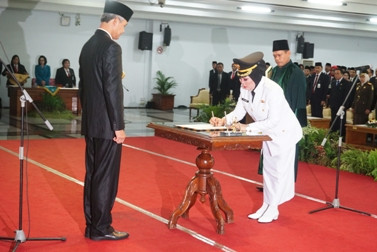 Usai Dilantik, Bupati Grobogan Tolak Dibawa ke KPK