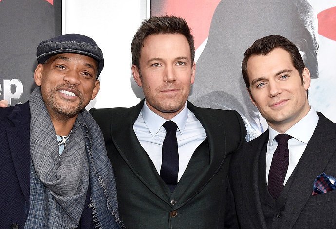 Will Smith, Ben Affleck, dan Henry Cavill (Foto:Getty Images)