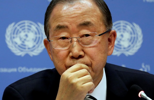 Sekretaris Jenderal Perserikatan Bangsa Bangsa Ban Ki-moon (Foto: AP) 