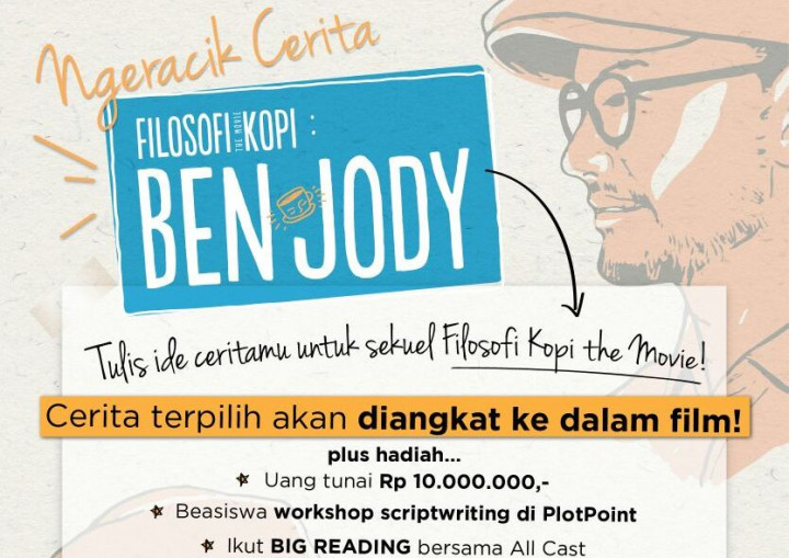 Seribu Ide Cerita untuk Film Filosofi Kopi: Ben & Jody