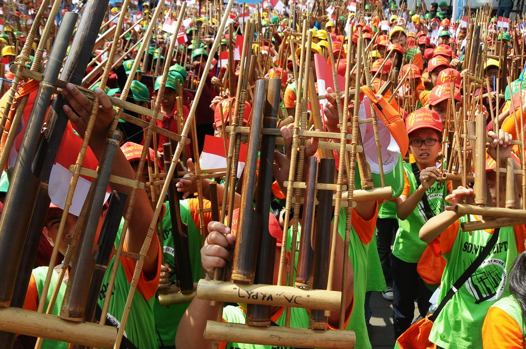  Angklung  dan Tifa Indonesia Bergema di Austria Medcom id