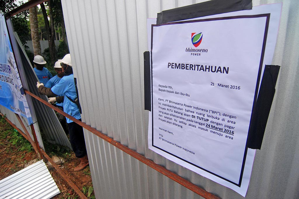 Pembangunan PLTU Batang Selesai Pada 2020 Mendatang