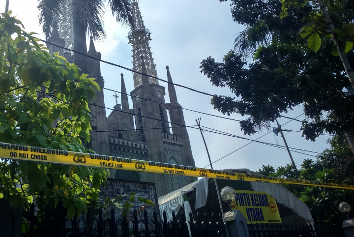 150 Polisi Jaga Jumat Agung di Katedral