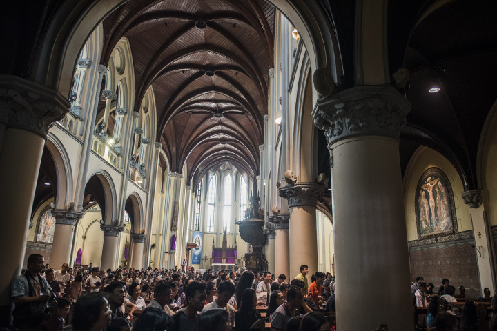 Ibadah Jumat Agung di Jakarta Pusat Kondusif
