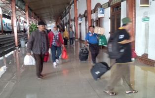 Libur Panjang, 18 Ribu Penumpang Kereta Tiba di Semarang