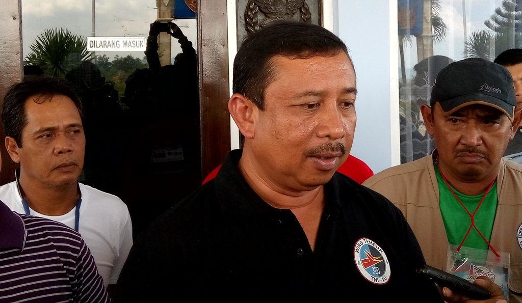 Danlanud Adisutjipto, Marsekal Pertama Imran Baidirus (tengah). Foto: Metrotvnews.com/Ahmad Mustaqim