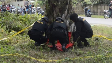 Granat Nanas Ditemukan di Depan Kantor Gerindra di Asahan