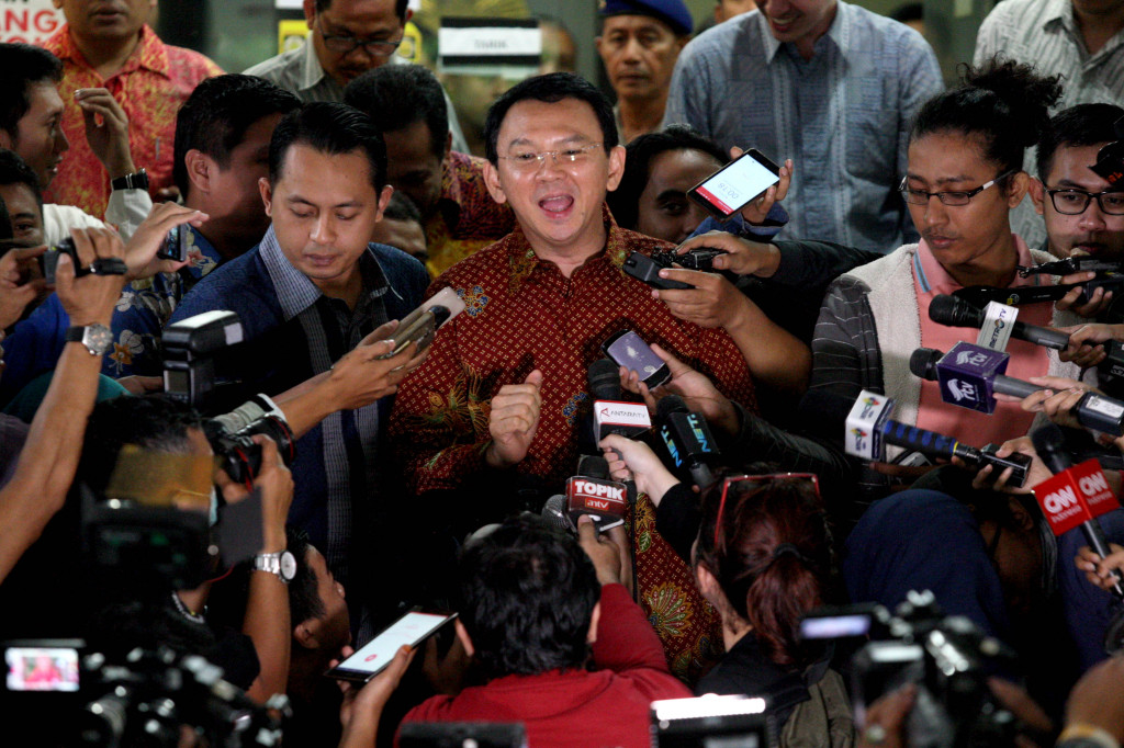 Gubernur DKI Jakarta Basuki Tjahaja Purnama. Foto: MI/Adam Dwi