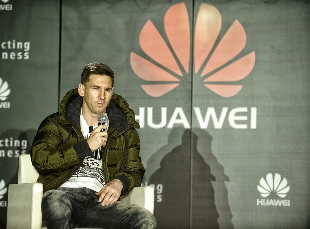 Lionel Messi jadi brand ambassador Huawei