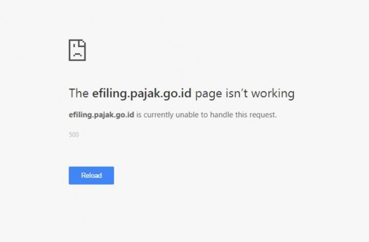 Mendekati <i>Deadline</i>, Situs DJP <i>Online</i> Sulit Diakses