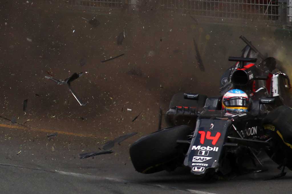 Alonso Absen di GP Bahrain