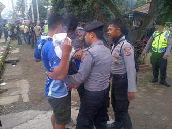 Polisi Geledah Viking Sumedang