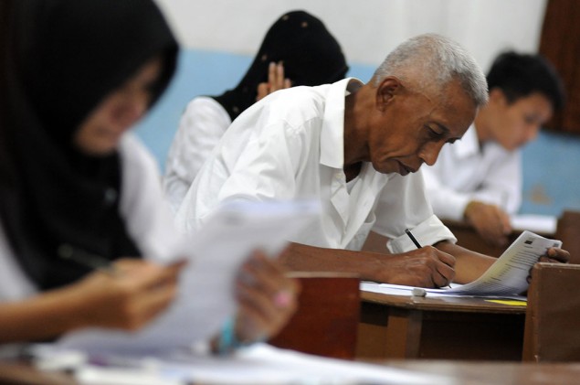 Ujian Paket C di Lapas Kalianda Diikuti 24 Peserta