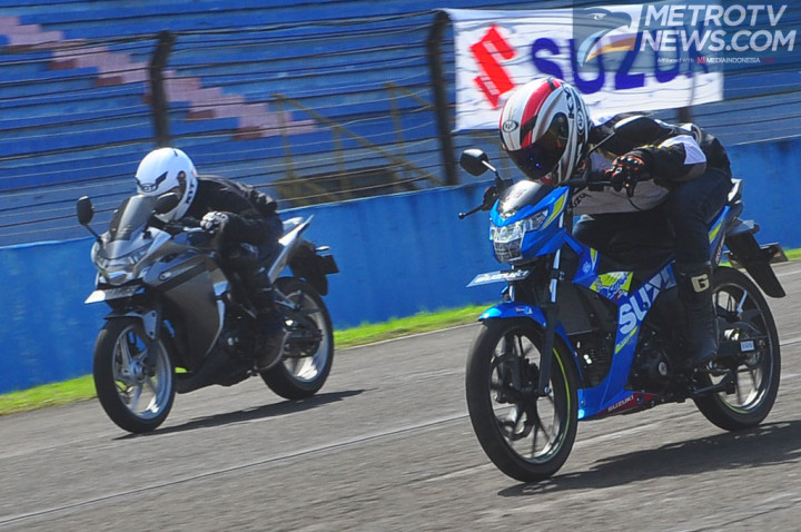 Hasil Adu Drag All New Satria F150 Lawan Motor Besar