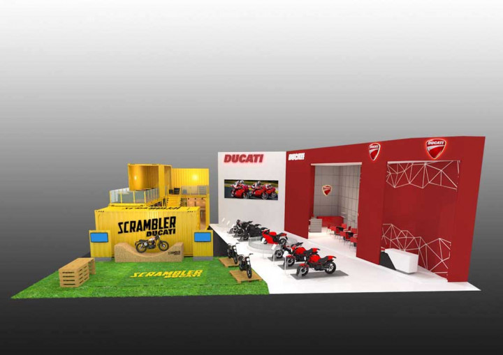 Ducati Pakai Bendera Baru di IIMS 2016