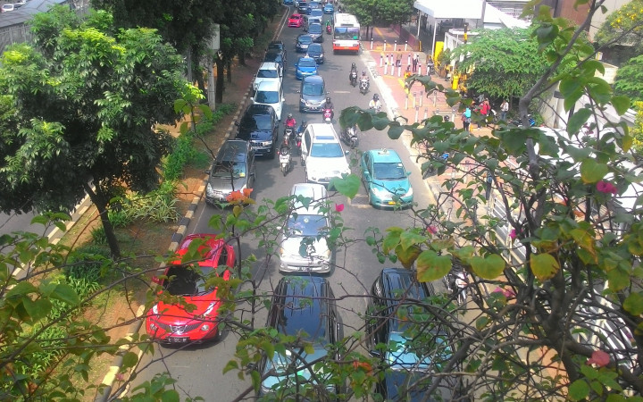 Hari Kedua, Uji Coba Penghapusan 3 in 1 Jalanan Lebih Padat