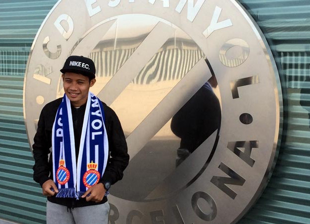 Evan Dimas (foto: RCDESPANYOL.COM)