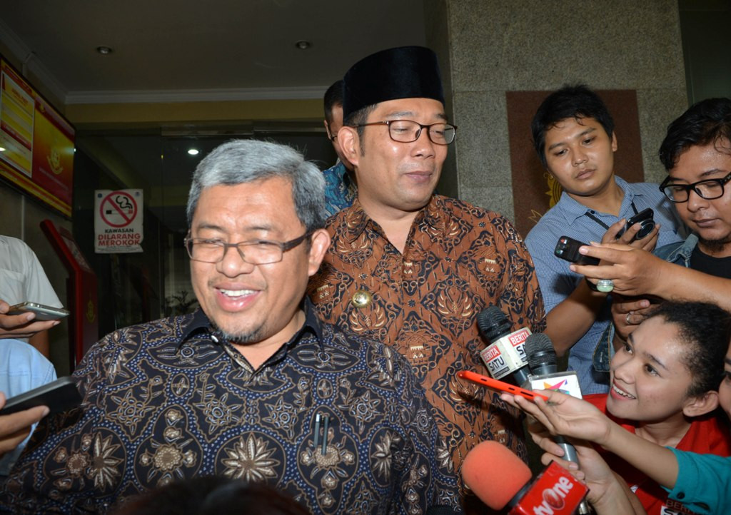 Gubernur Jawa Barat Ahmad Heryawan (Aher). MI MOHAMAD IRFAN.