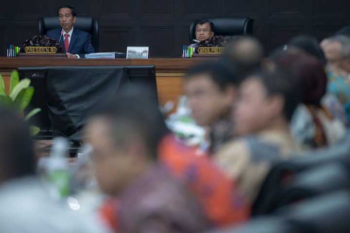 Presiden Pimpin Sidang Kabinet Paripurna