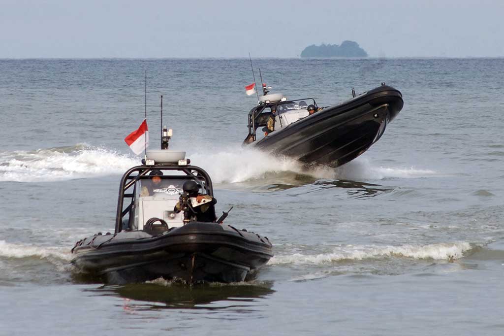 Kopaska Tni Al Latihan Pengamanan Tamu Vvip