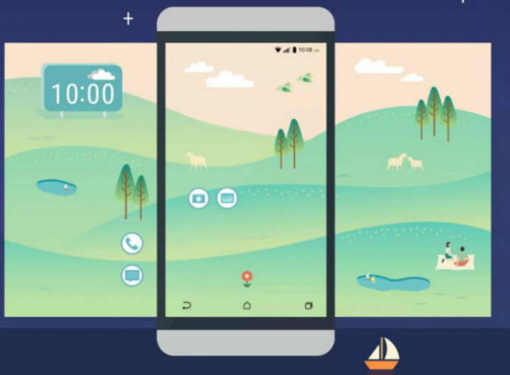 Bocoran Perdana Antarmuka HTC Sense 8 UI