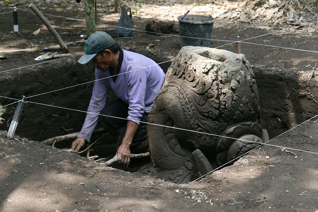 Ekskavasi Kuburan Candi di Kediri