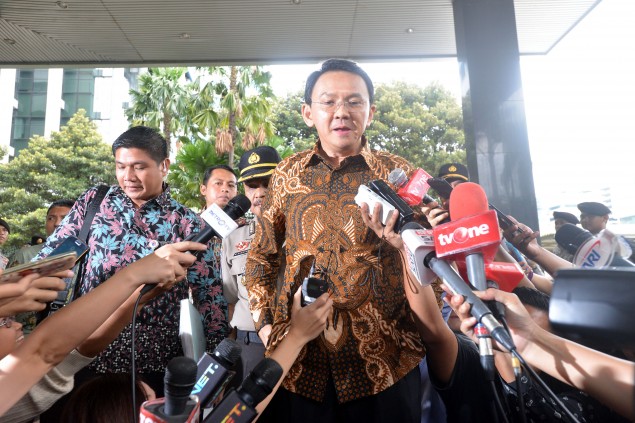 Ahok Menduga KPK tak Percaya BPK
