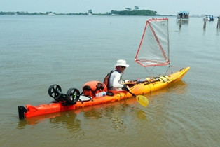 Allan Silva, Berkano Sendiri dari Singapura ke Australia