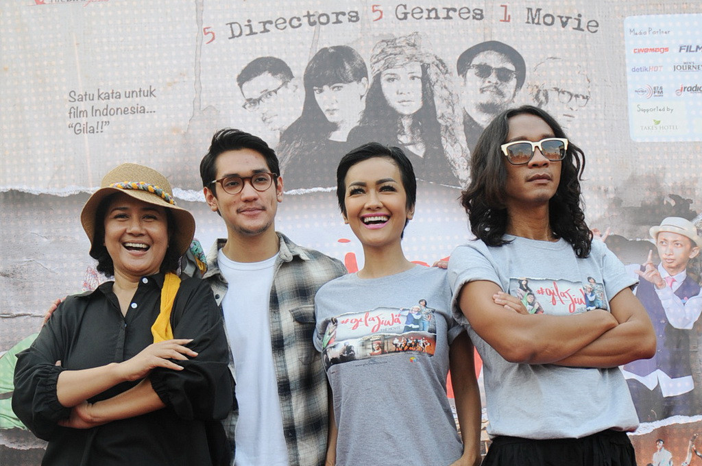 Para sutradara Gila Jiwa (foto: Antara/Teresia May)