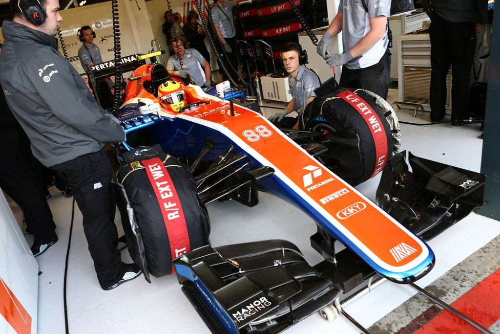 Rio Haryanto saat bersiap melakukan sesi latihan pada seri Australia lalu (Foto: ANTARA FOTO/Manor Grand Prix Racing)