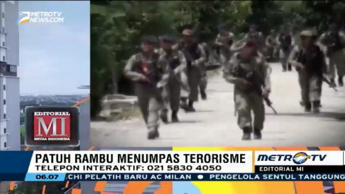 Patuh Rambu Menumpas Terorisme