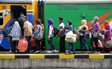 113 Ribu Tiket Kereta Api Gratis untuk Mudik Warga Jatim