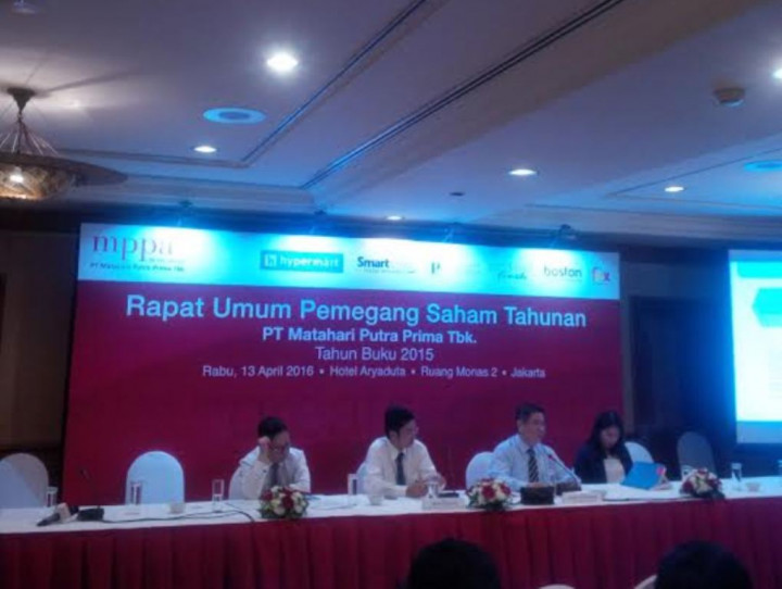 Ritel Matahari Putra Prima Siap Tambah 45 Gerai