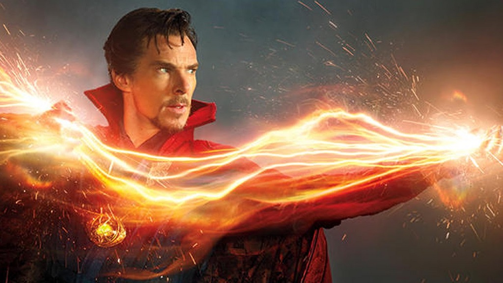 Benedict Cumberbatch sebagai Doctor Strange.