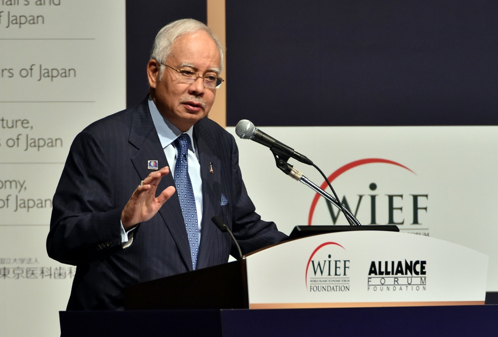 PM Malaysia Najib Razak (Foto: AFP)