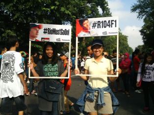 Warga Solo Beri Semangat untuk Rio Sebelum Berlaga di GP Tiongkok