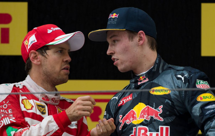 Vettel Tuding Kvyat jadi Biang Insiden Balapan