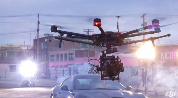 DJI Luncurkan M600 untuk Pembuat Film Profesional