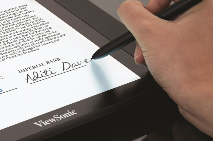ViewSonic Kenalkan Modul Digitizer Sentuh Baru, Bisa Membuat E-Signature yang Autentik