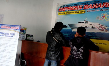 Agen Perjalanan Tuding Ada Calo Tiket di Pelayaran Karimunjawa