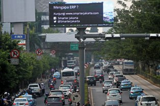 DKI Terapkan Tarif Dasar ERP Rp30 Ribu