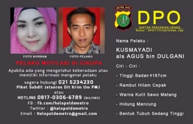 Polsi Akan Ambil Sampel DNA Keluarga Korban Mutilasi di Tangerang