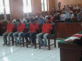 Empat Terdakwa PP Terancam 5 Tahun Penjara