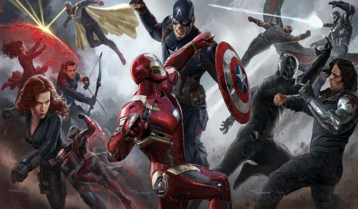 Captain America: Civil War, Pertarungan Para Superhero