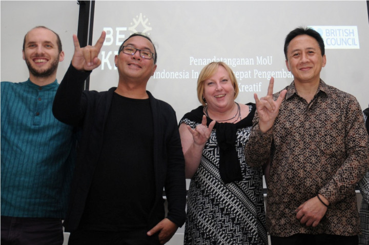 Pemerintah Indonesia Teken Kerja Sama Kembangkan Industri Kreatif