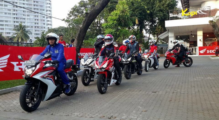 Tes CBR150R, Warnai Sosialisasi Web Baru Komunitas CBR