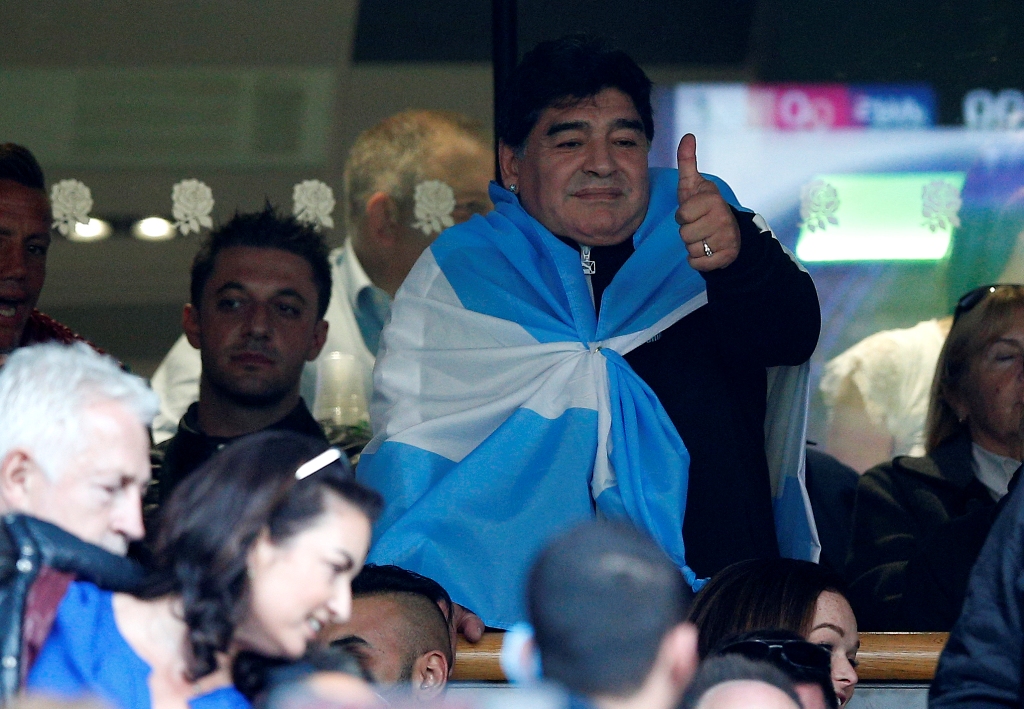 Diego Maradona. (Foto: AP/Christophe Ena)